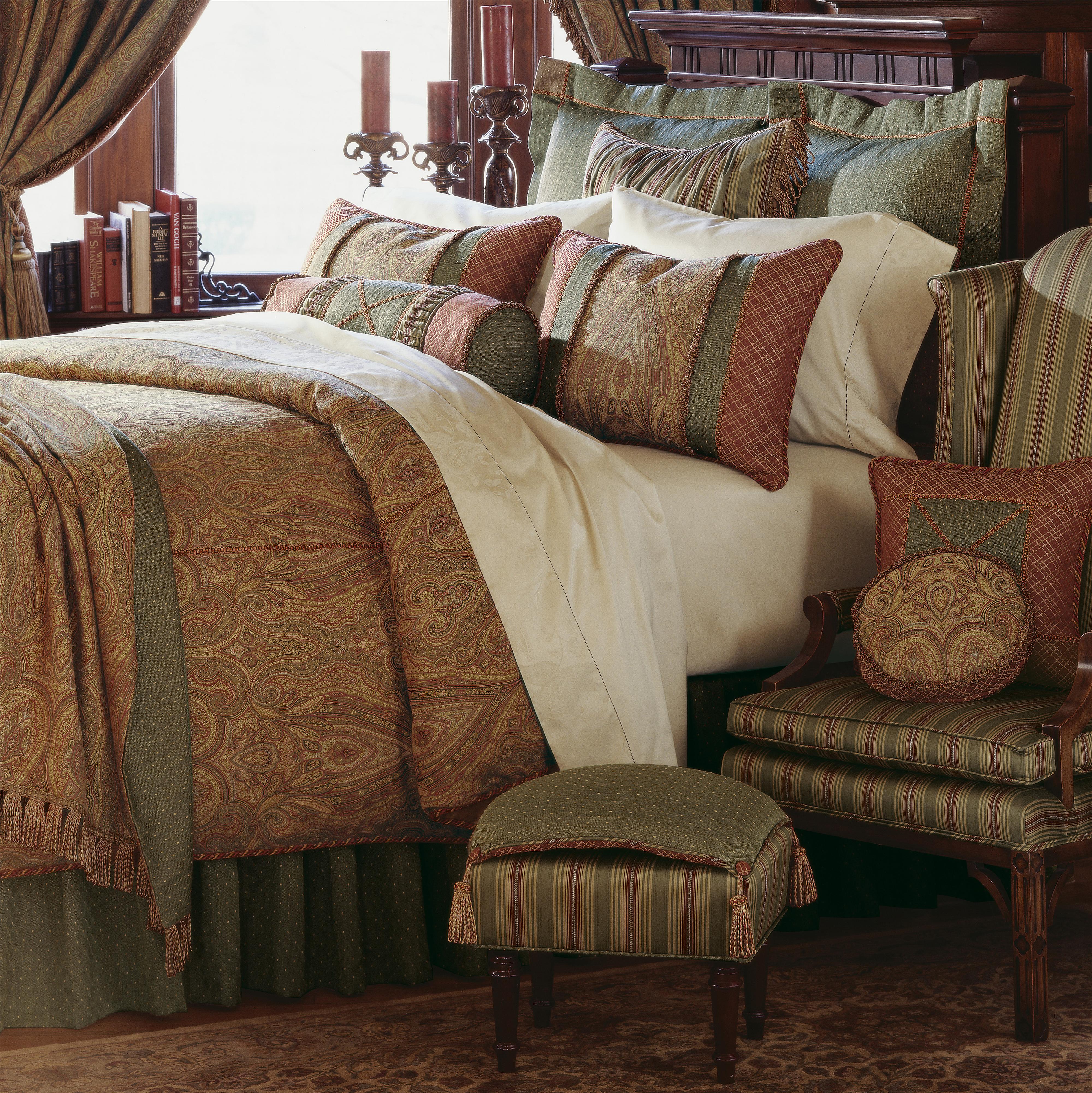 Eastern Accents Glenwood King ButtonTufted Comforter Jacksonville